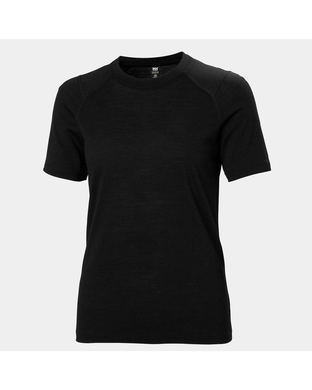 Helly Hansen Black Hh Durawool T-Shirt