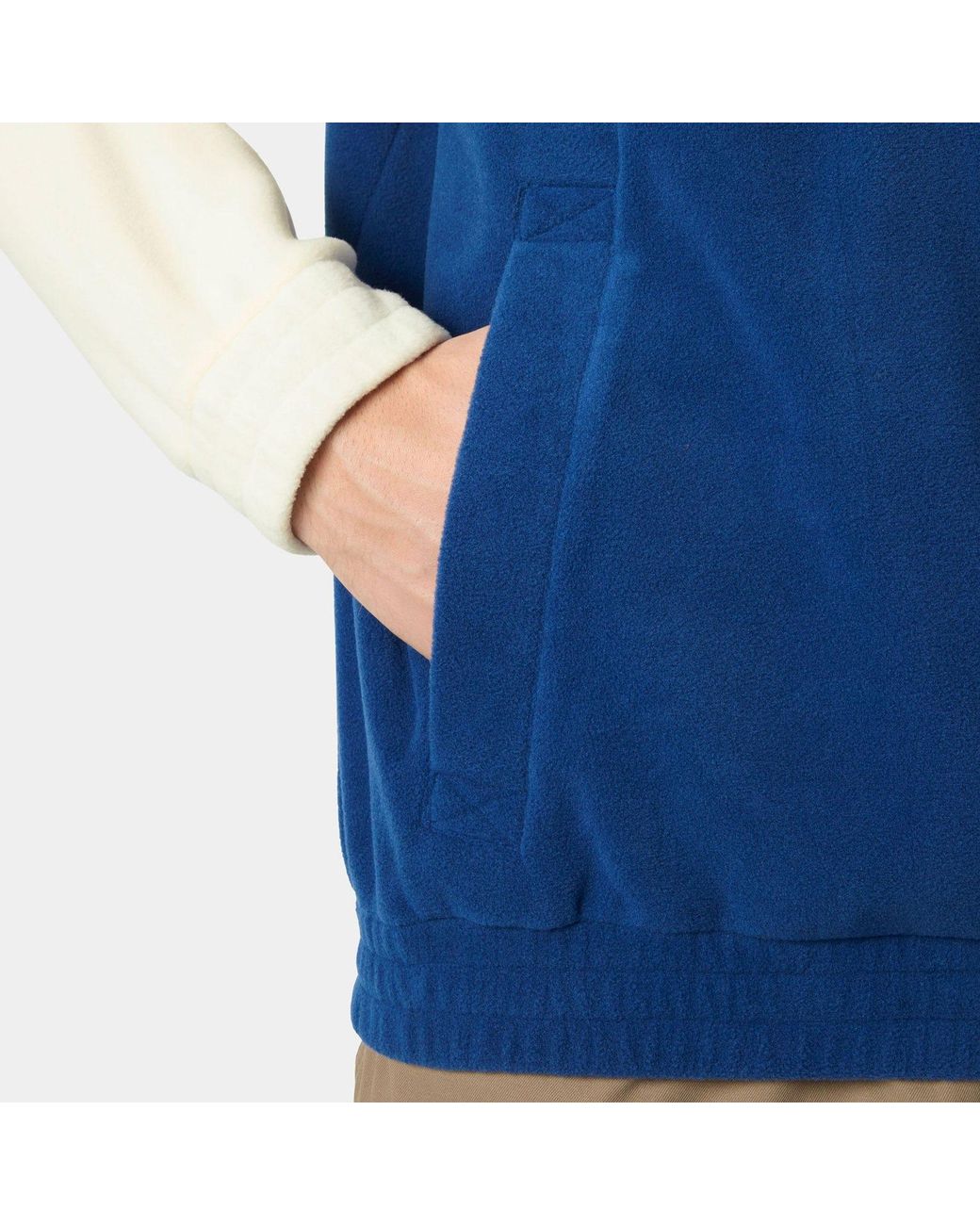 Helly Hansen Blue Daybreaker Hugg Snap Fleece for men