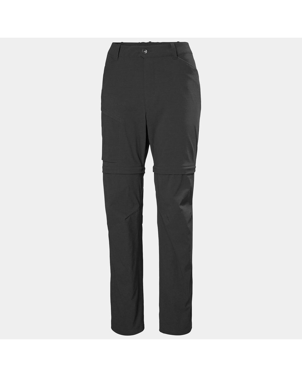 Helly Hansen Black Elv Light Zip Off Trousers for men