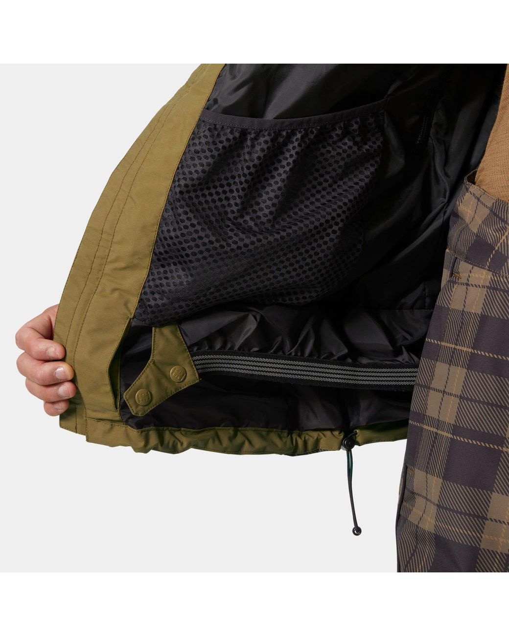 Helly Hansen Green Ullr D Shell Jacket