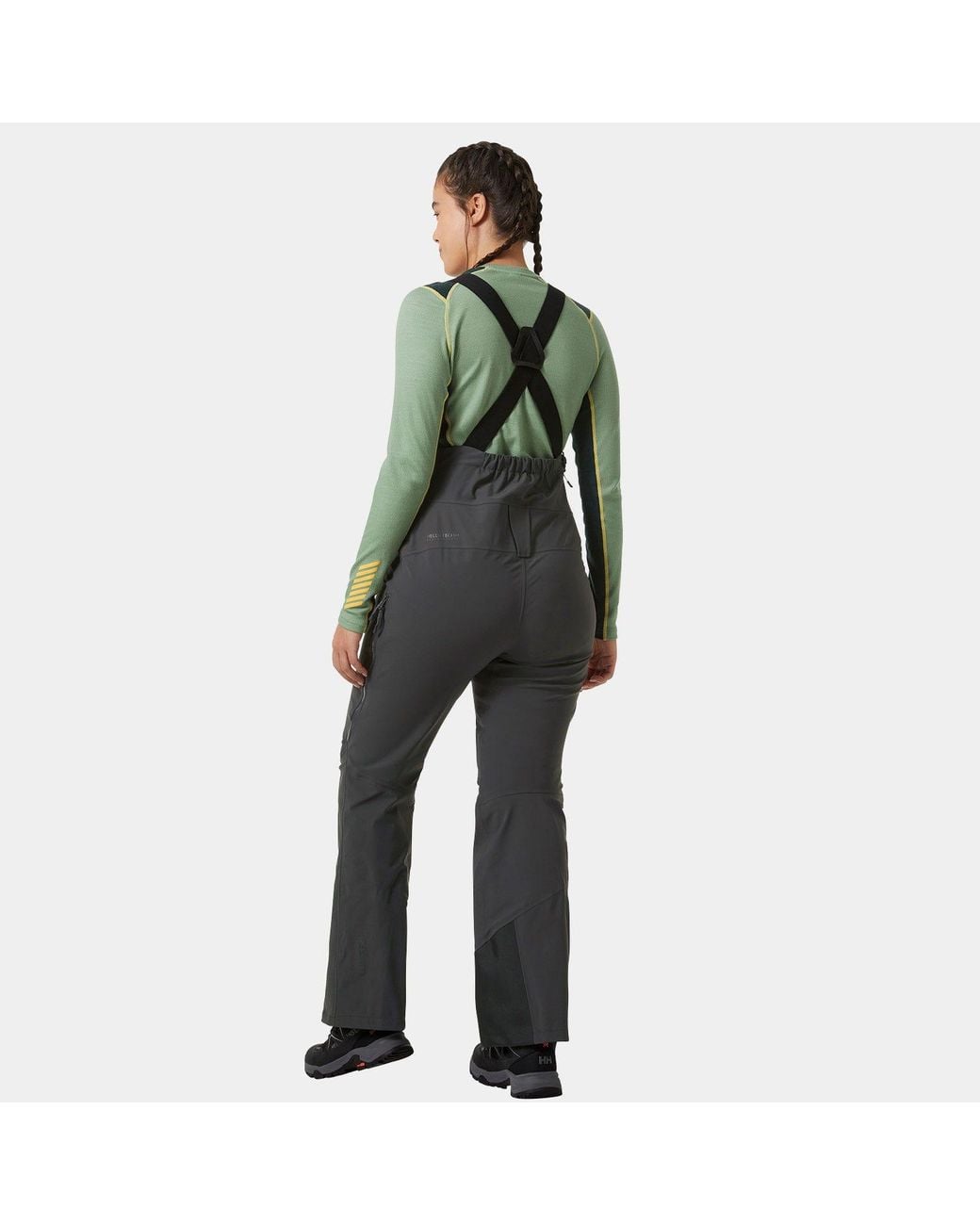 Helly Hansen Green Verglas Backcountry Ski Salopette