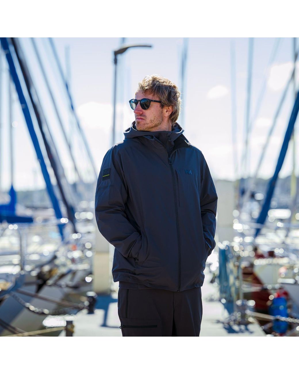 Hp Racing Giacca 2.0 Grigio di Helly Hansen in Black da Uomo