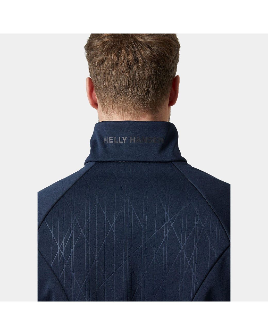 Helly Hansen Blue Hp Windproof Fleece Sailing Jacket 2.0 for men