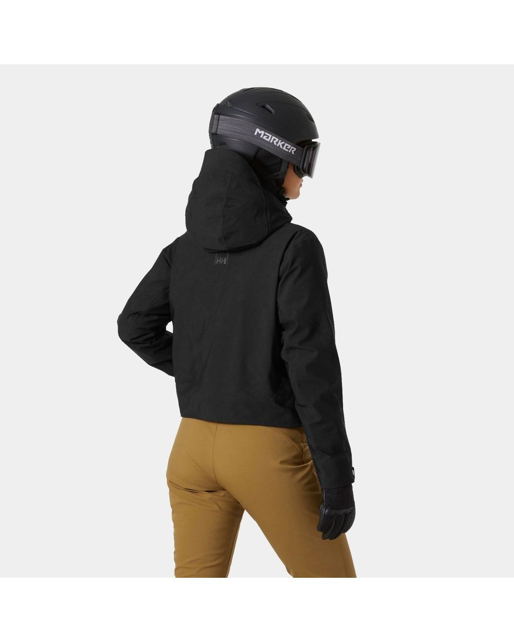 Helly Hansen Black Kvitfjell 3-In-1 Shell Ski Jacket