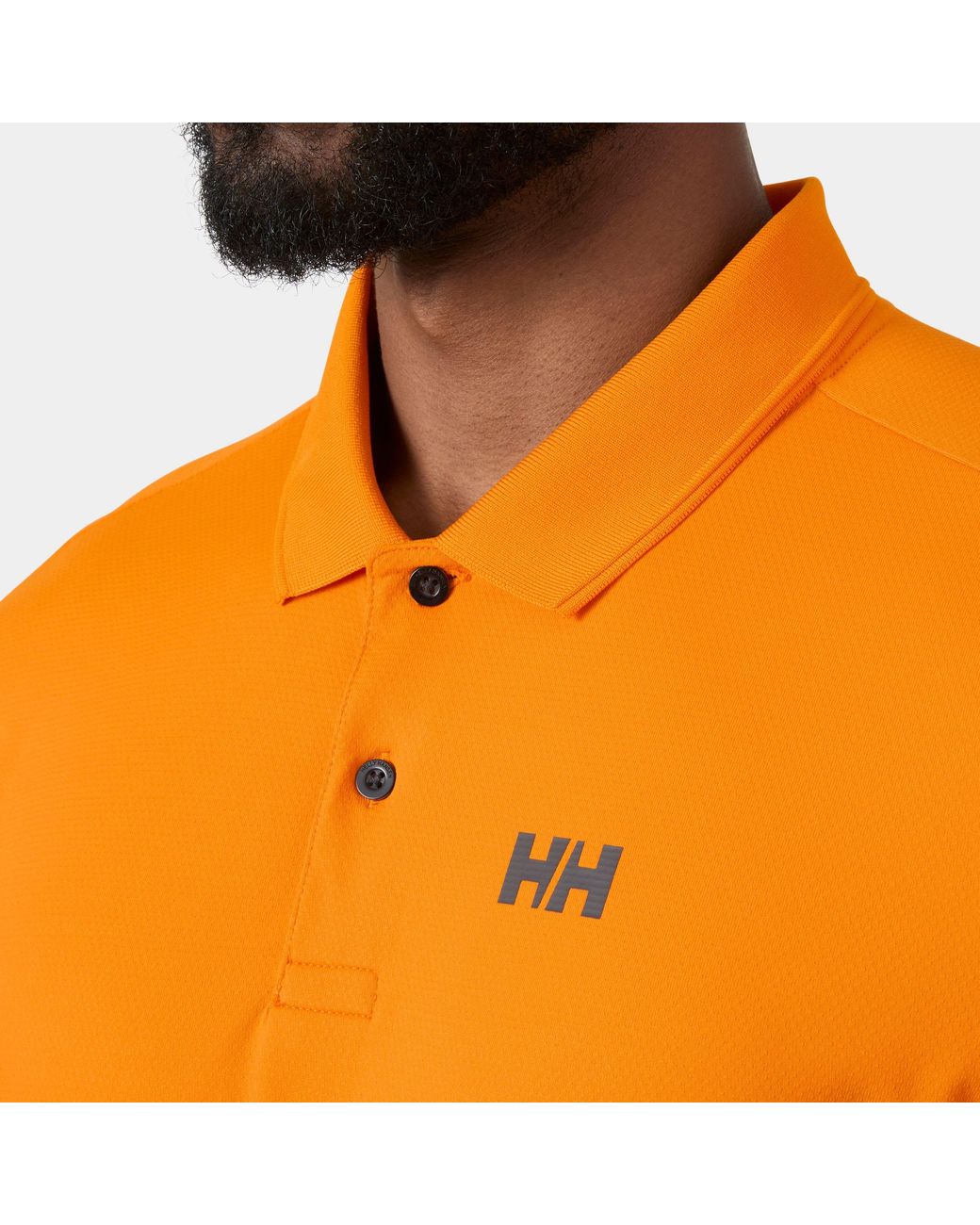 Helly Hansen Orange Hp Salina Polo for men