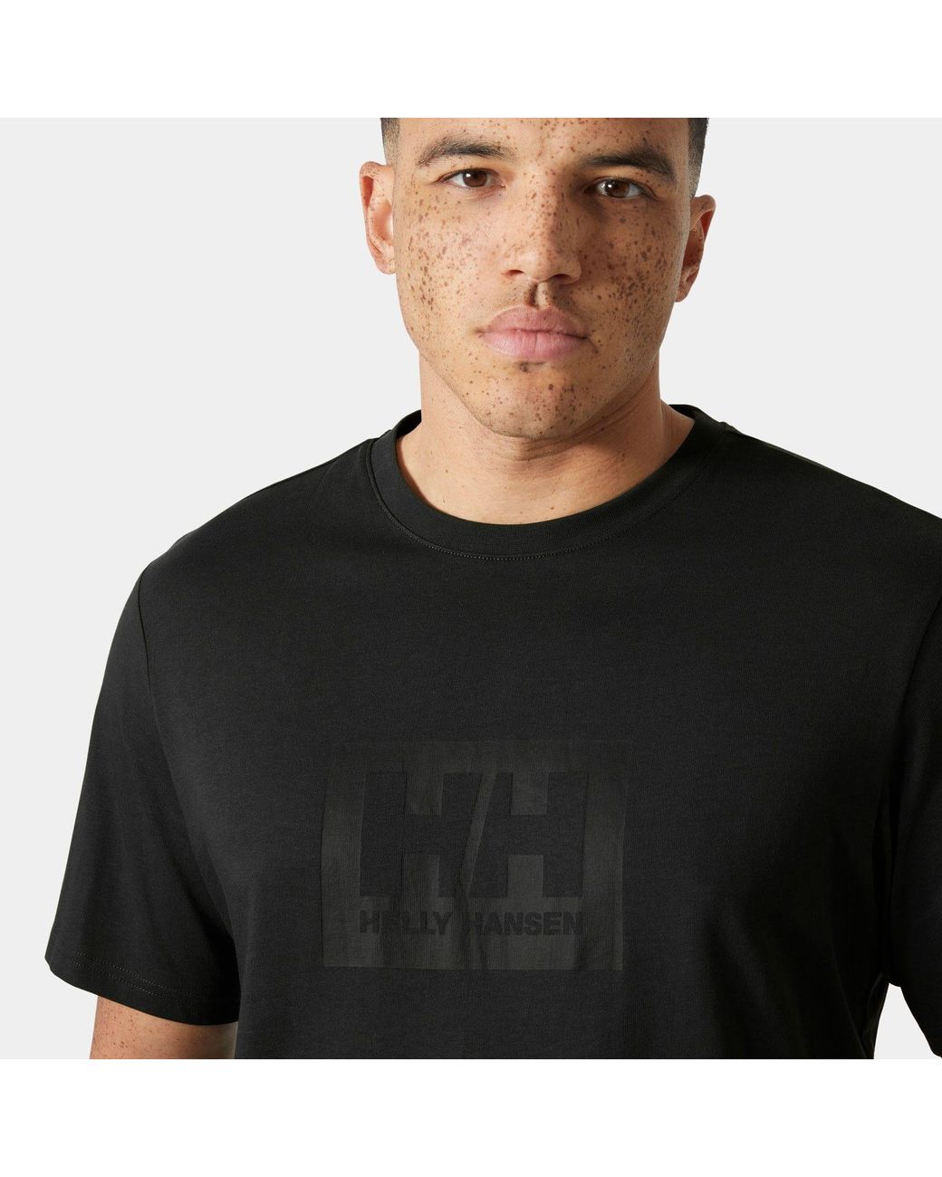 Helly Hansen Black Hh Box T-Shirt 2.0 for men