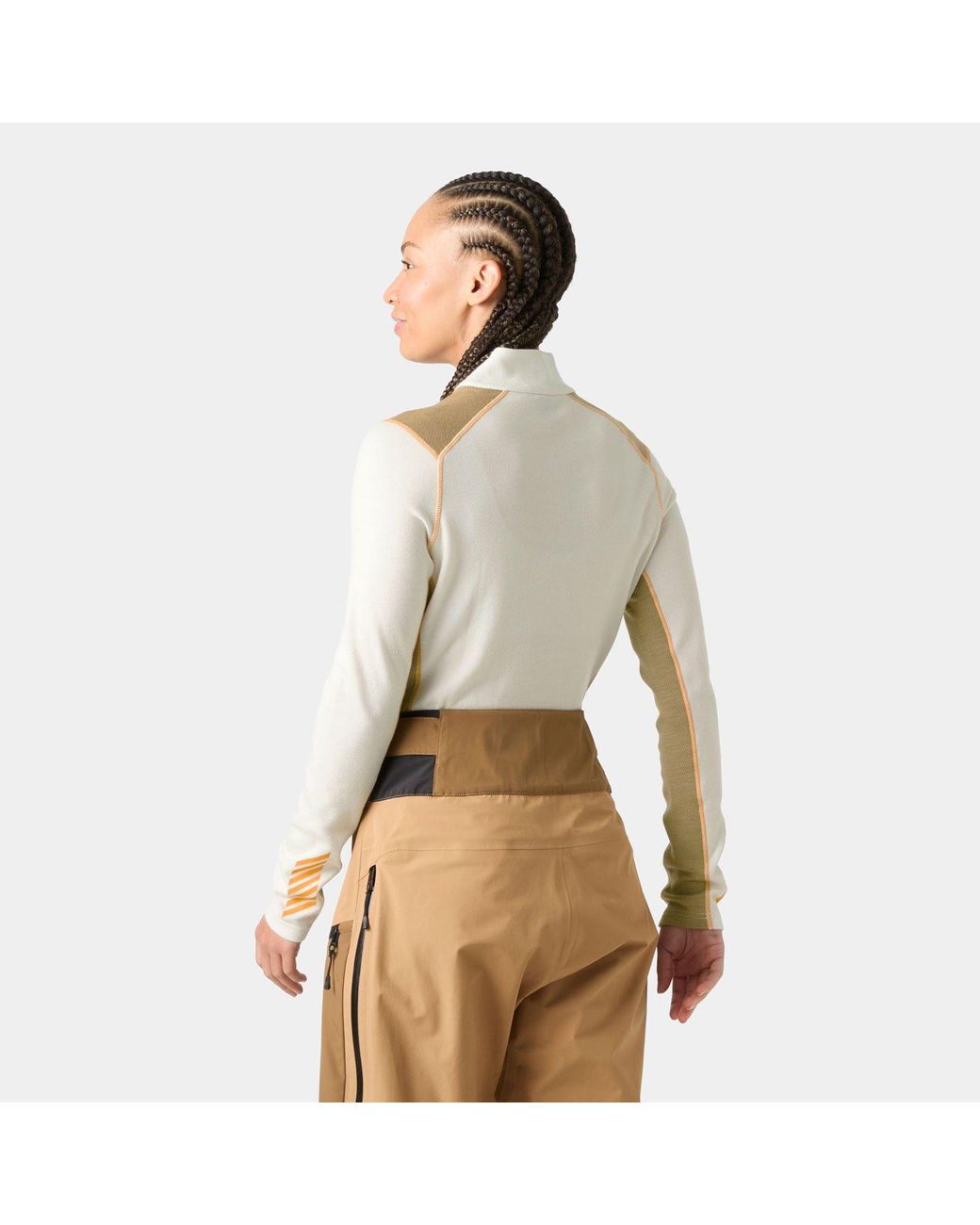 Helly Hansen Natural Lifa Merino Midweight 1/2 Zip Base Layer