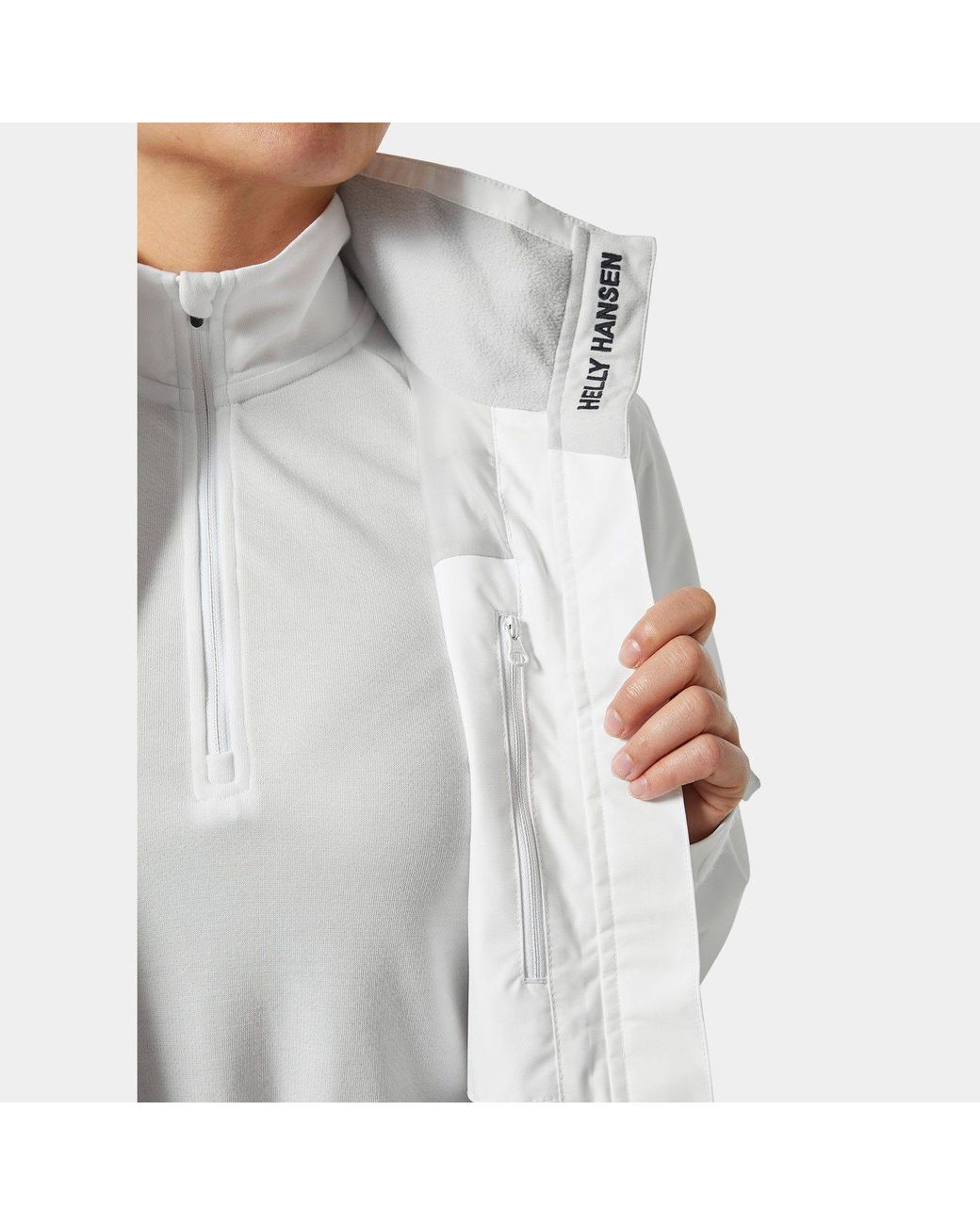 Veste De Voile 2.0 Femme Crew Blanc Helly Hansen en coloris Gray