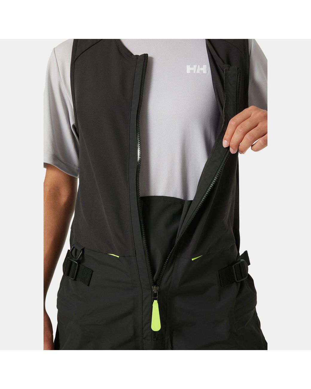 Helly Hansen Black Aegir Race Salopette 2.0