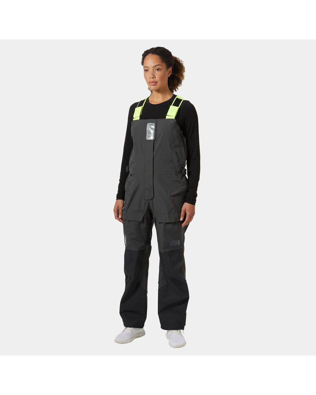 Helly Hansen Black Skagen Pro Sailing Salopette