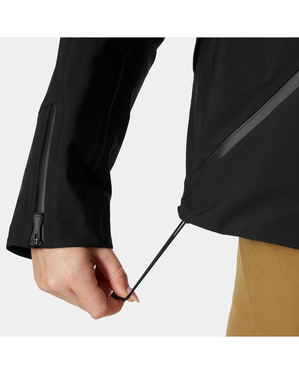 Helly Hansen Black Kvitfjell 3-In-1 Shell Ski Jacket