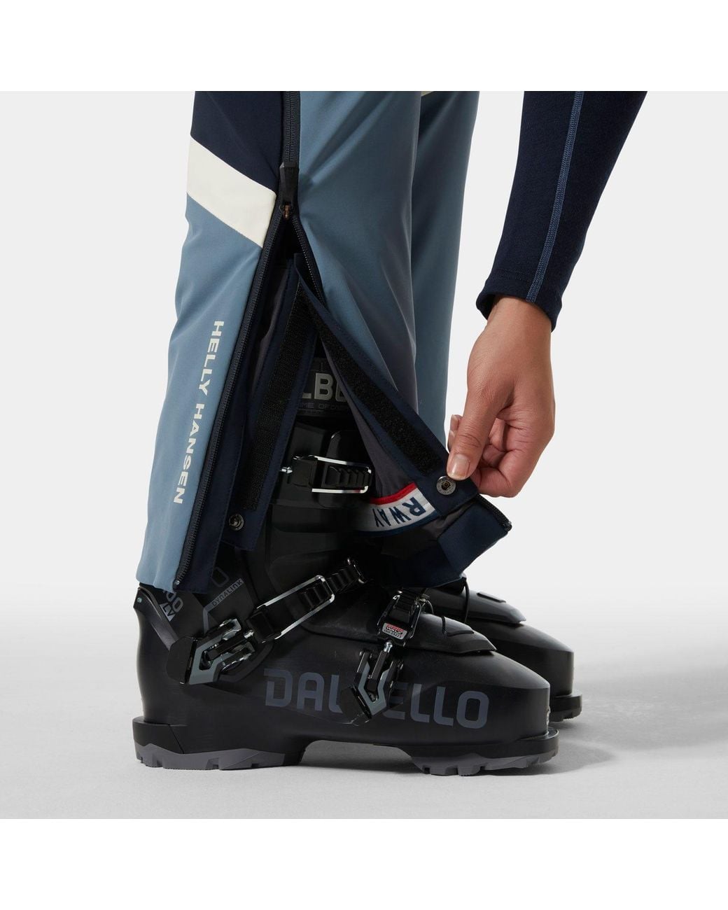 Helly Hansen Blue Kvitfjell Race Insulated Zip Off Ski Trousers