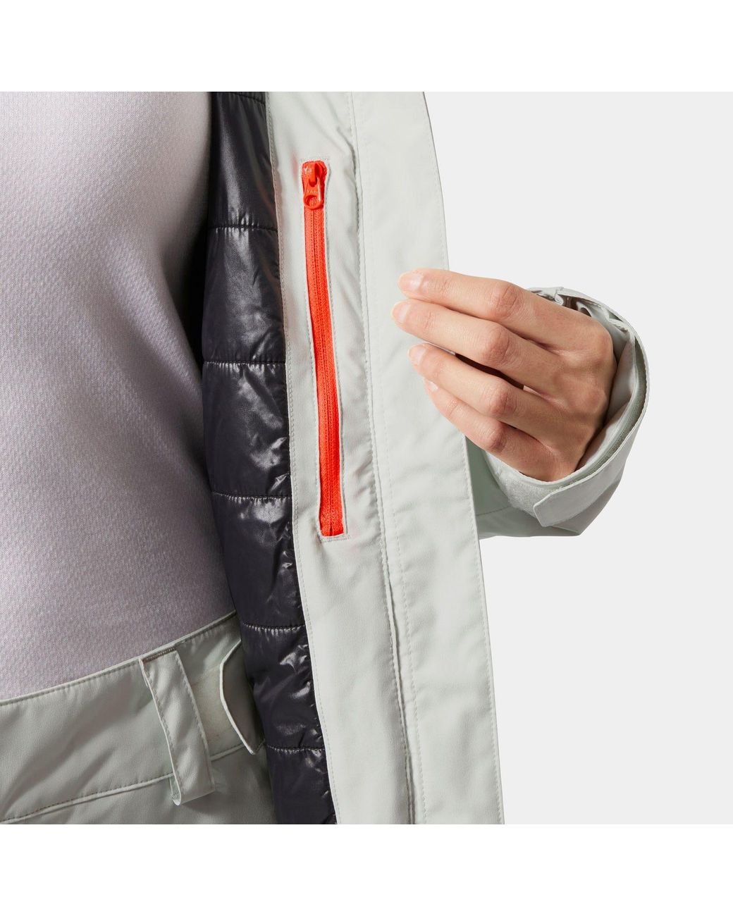 Helly Hansen Metallic Whitewall Lifaloft 3.0 Ski Jacket