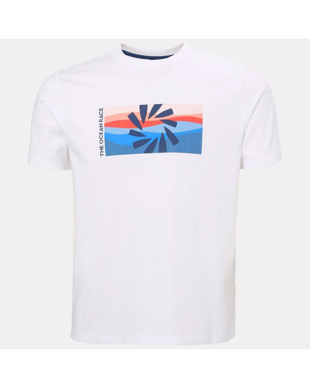 Helly Hansen White The Ocean Race T-Shirt for men