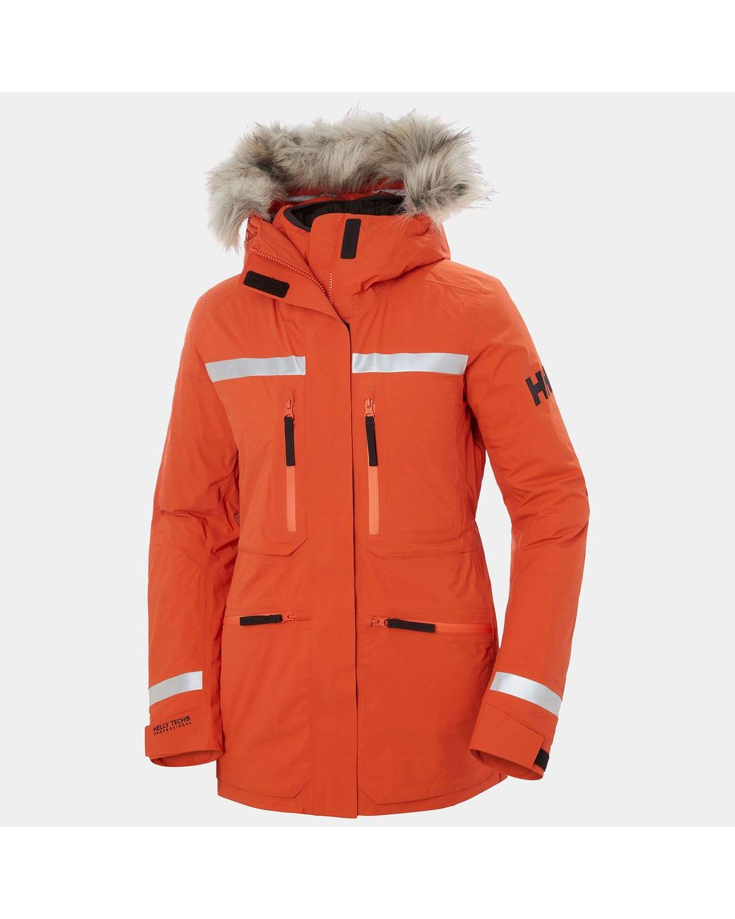Helly Hansen Red Arctic Patrol Modular Parka 2.0