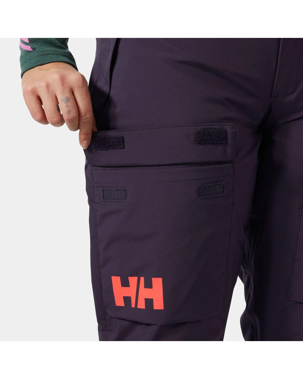 Helly Hansen Blue Switch Cargo Pants for men