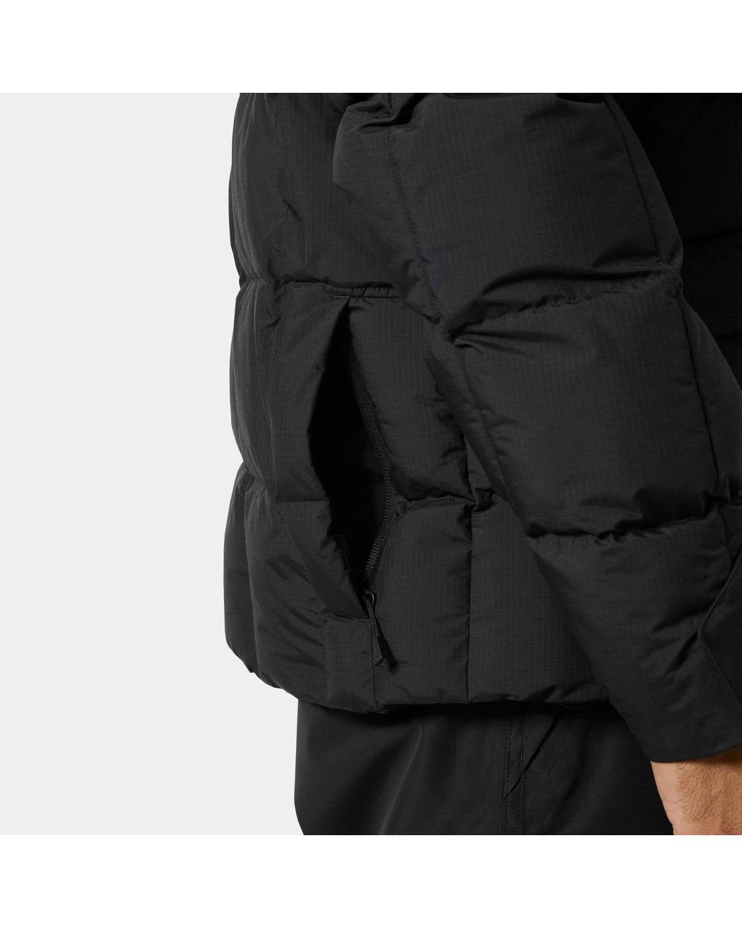 Helly Hansen Black Emiko Ridable Puffy Jacket for men