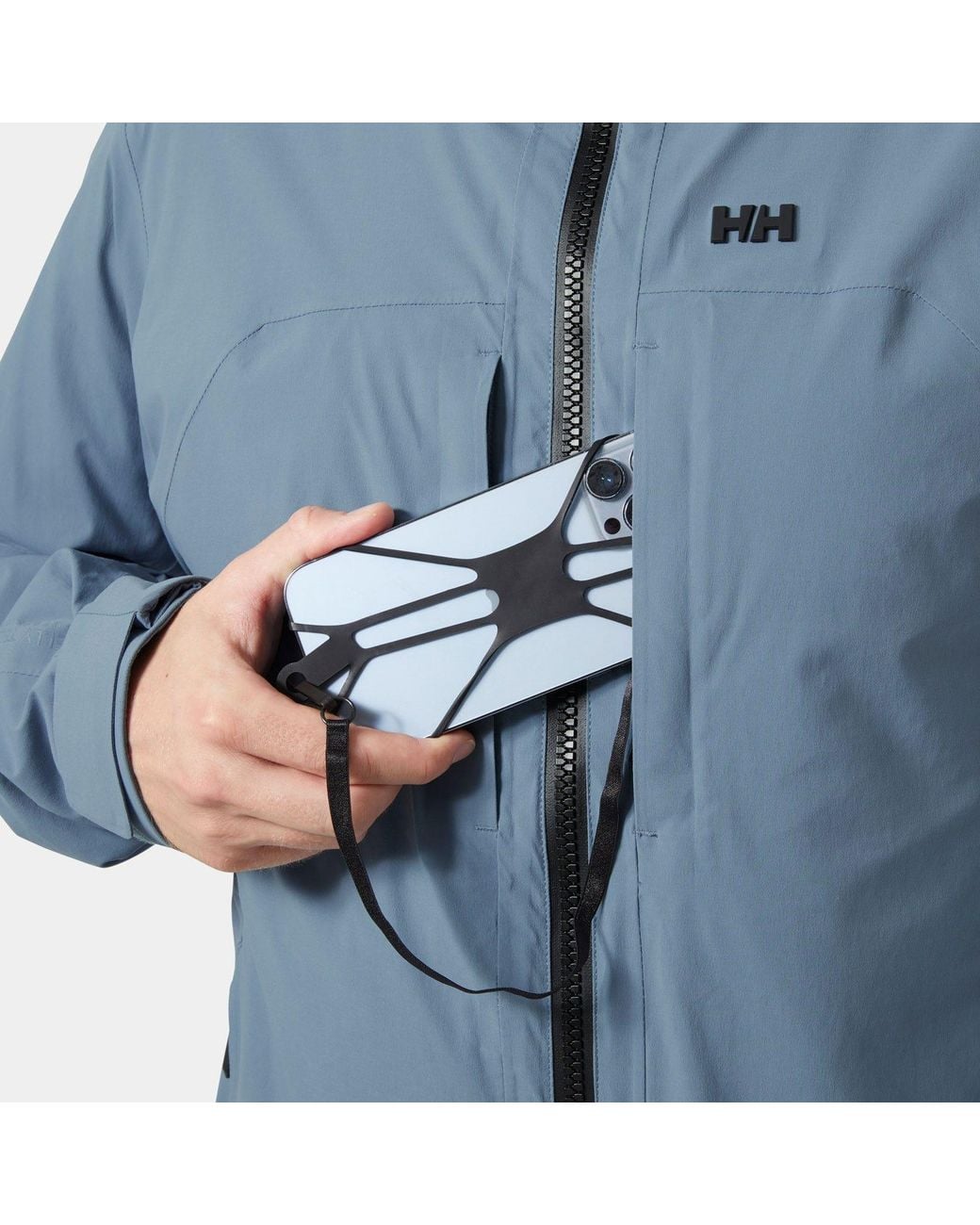 Helly Hansen Blue Atlas Infinity Stretch Jacket for men