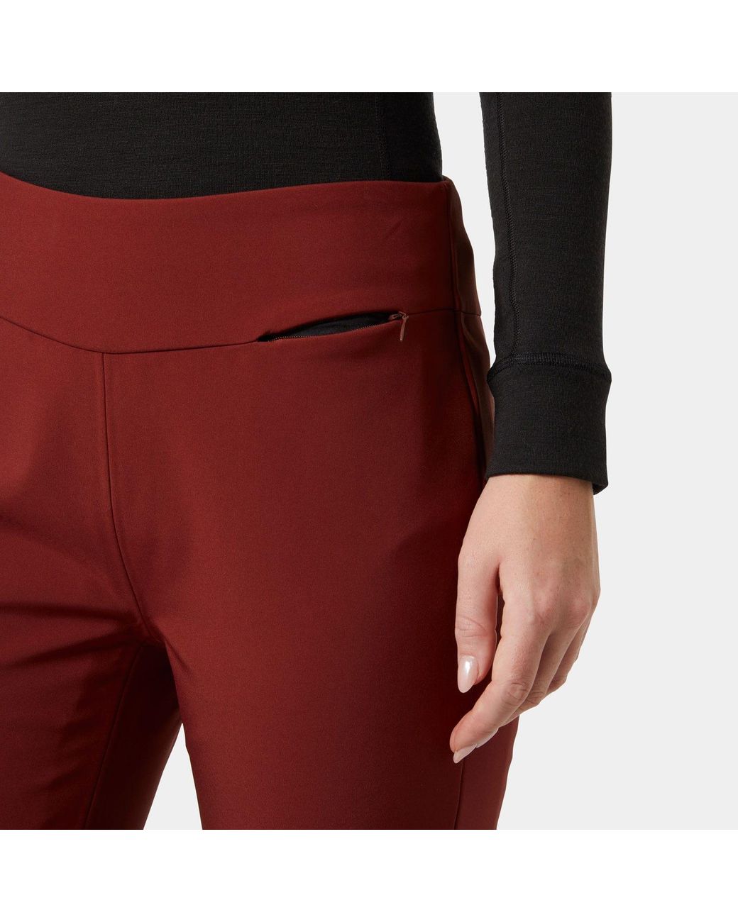 Helly Hansen Red Nora Softshell Pants for men