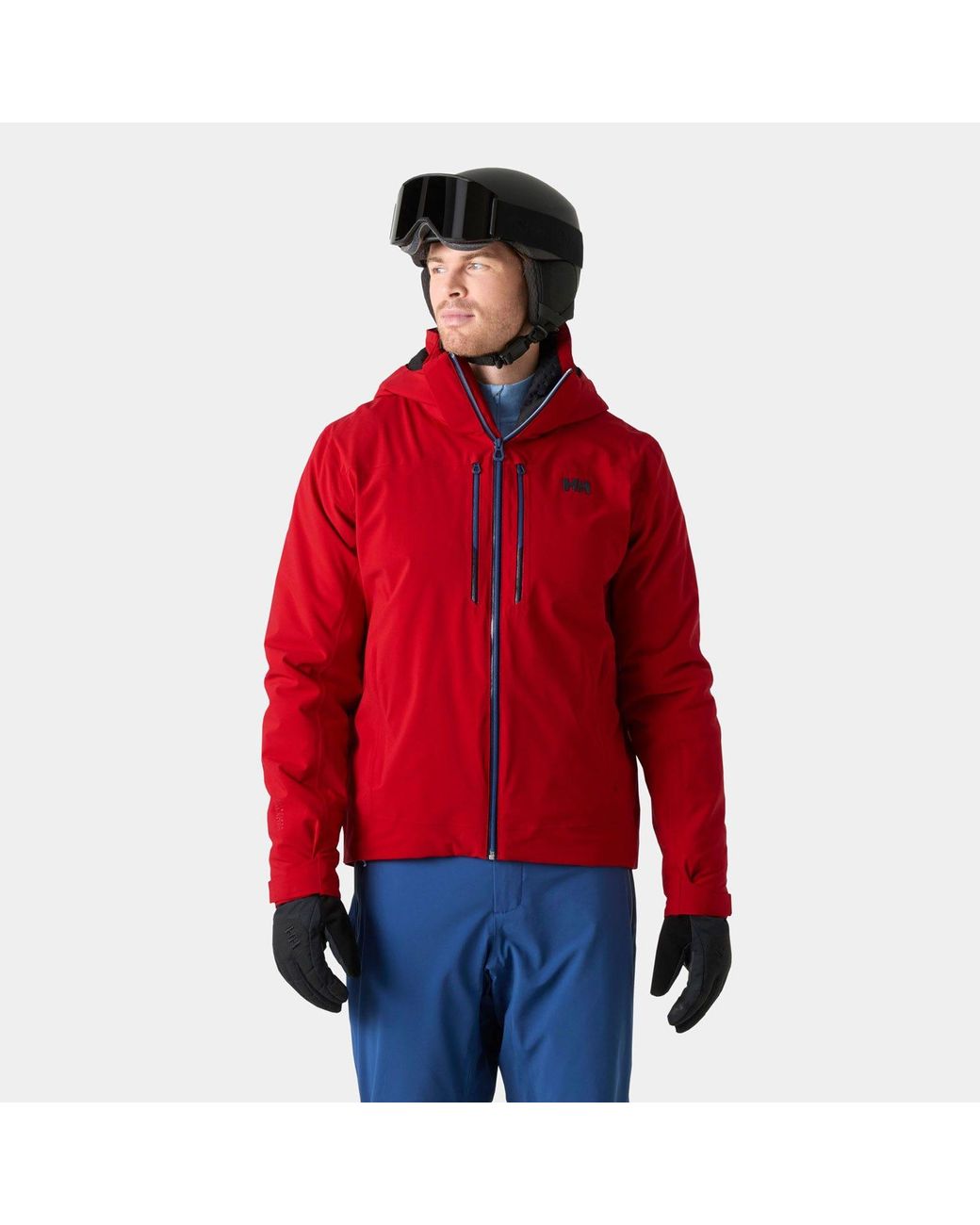 Helly Hansen Alpha Lifaloft Lightweight Ski Jacket Red for men