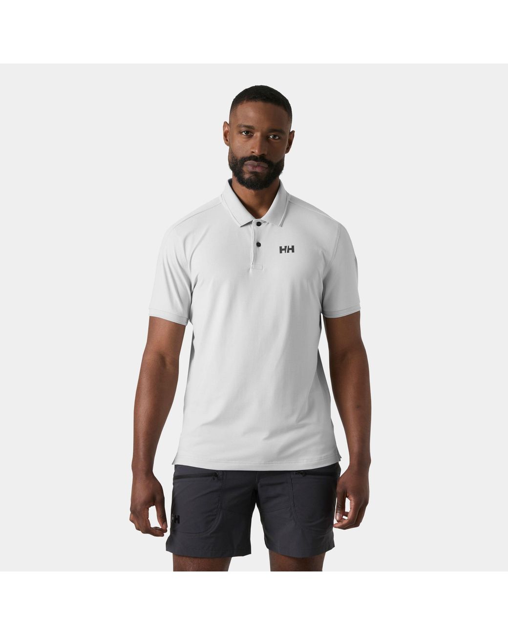 Helly Hansen White Hp Salina Polo for men