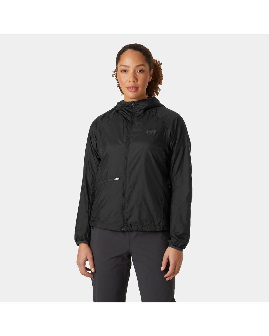 Helly Hansen Black Rapide Insulator Windbreaker Jacket