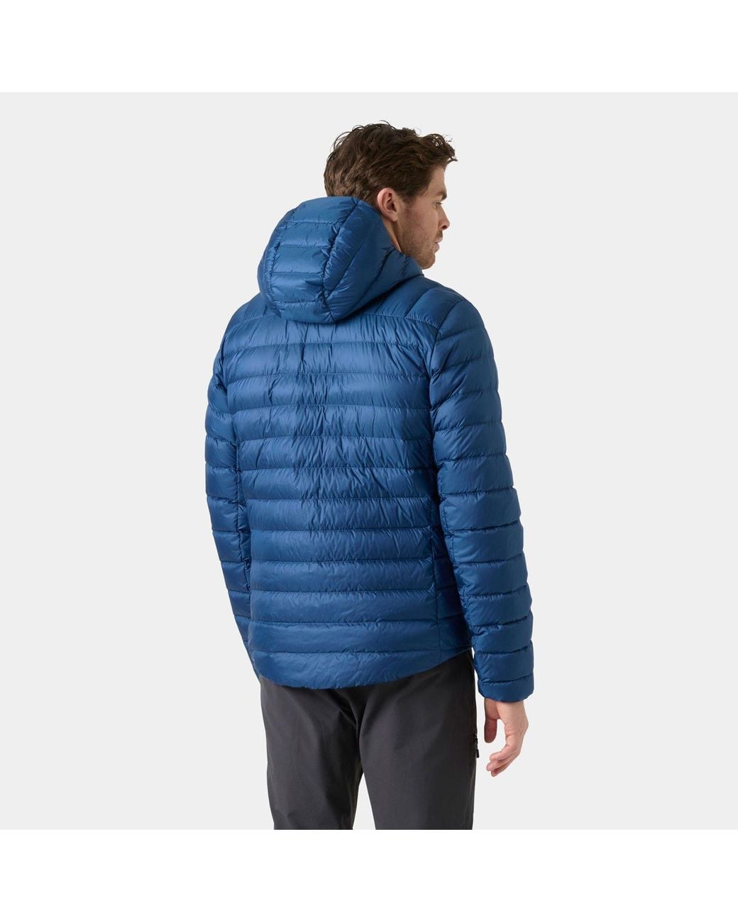 Helly Hansen Blue Verglas Hooded Down Jacket 2.0 for men