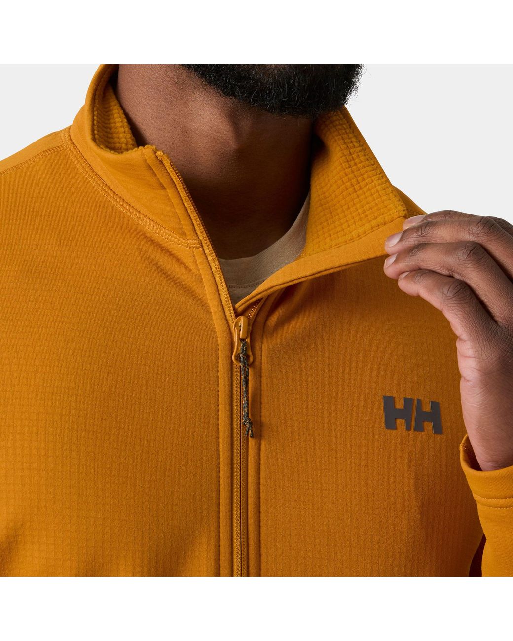 Helly Hansen Orange Versalite Fleece Jacket for men