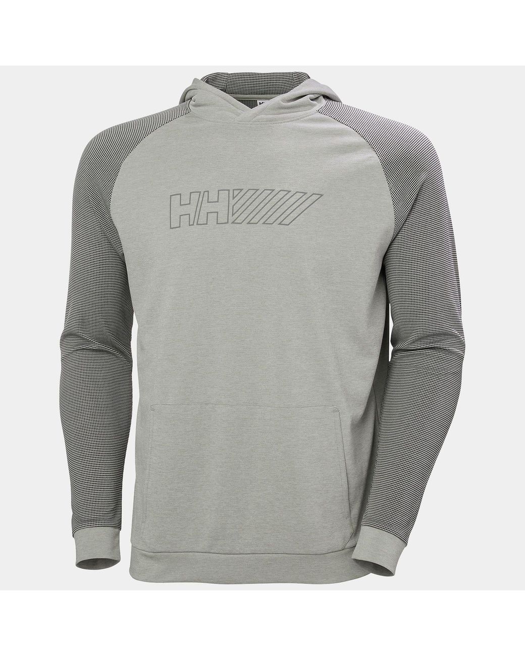 Helly Hansen Gray Lifa Tech Lite Pullover Hood 2.0 for men