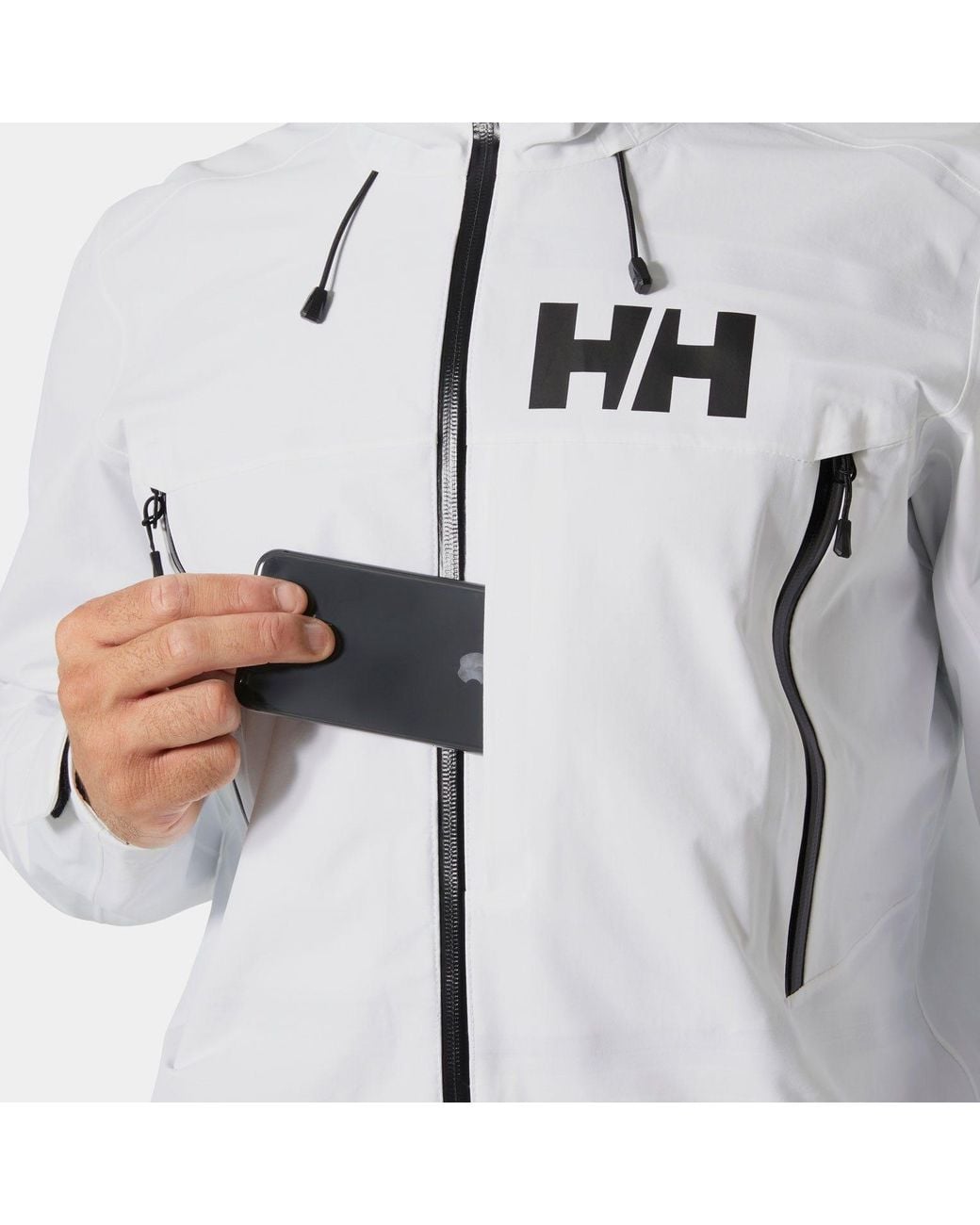 Sogn Shell 2.0 Ski Shell Jacket Hombre Helly Hansen de hombre de color White