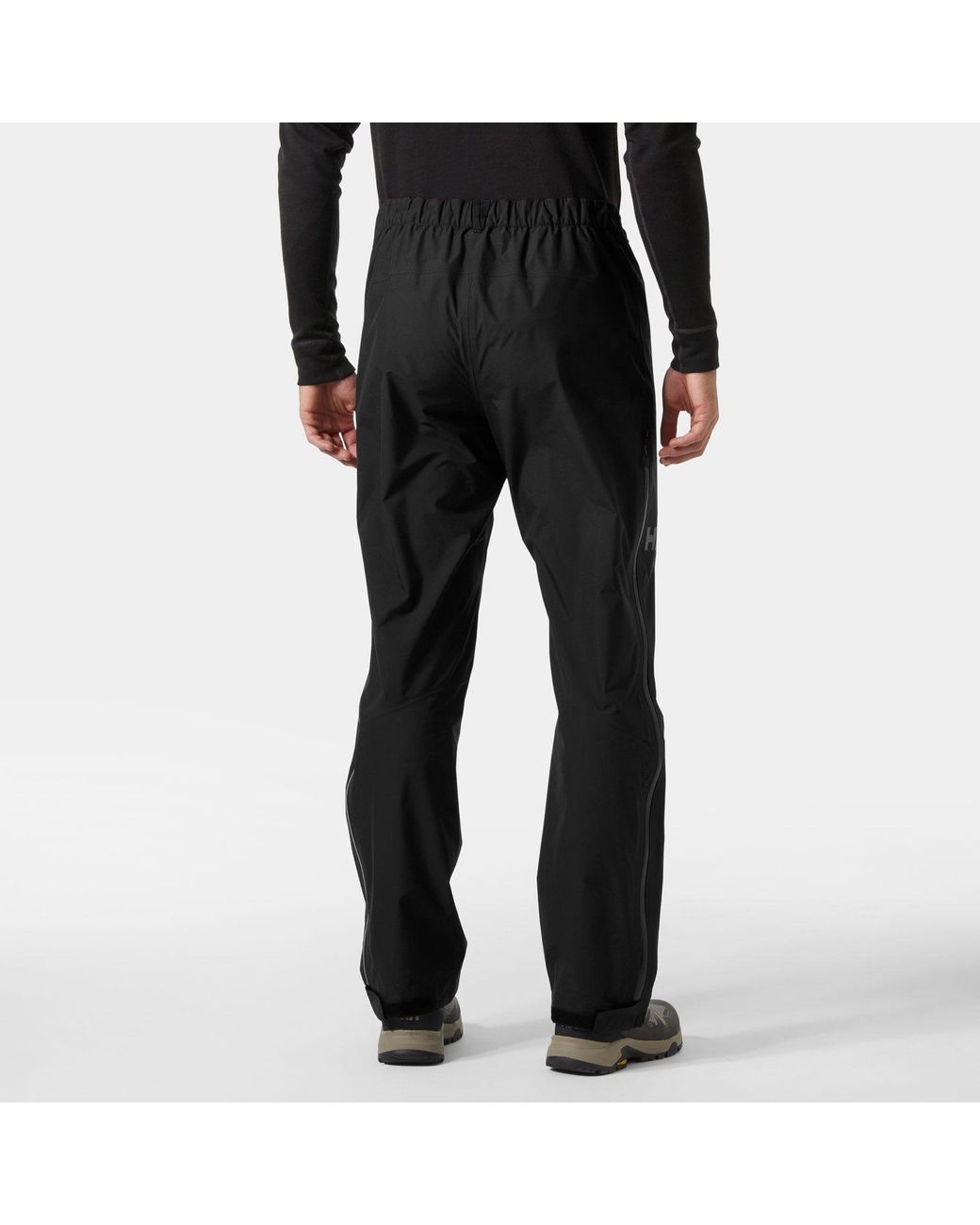 Helly Hansen Black Verglas Infinity 3-Layer Trousers for men
