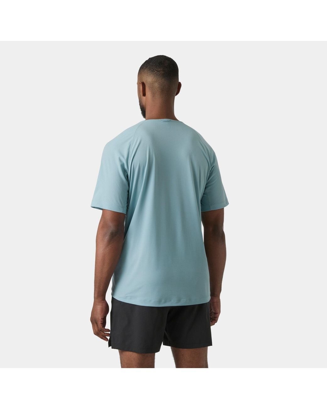 Helly Hansen Blue Trail Short Sleeve T-Shirt for men