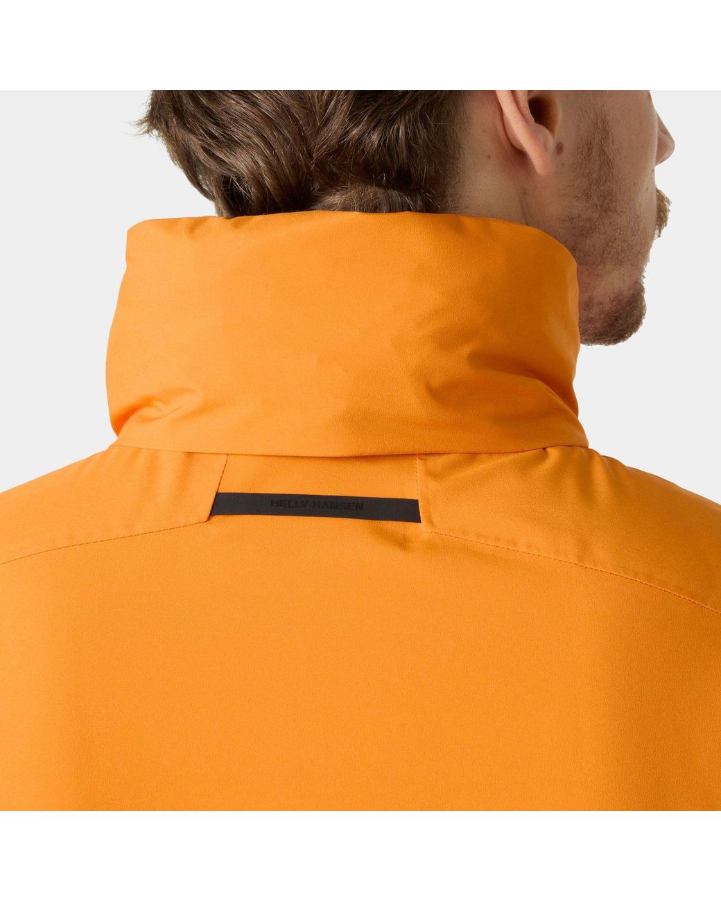 Helly Hansen Orange Hp Racing Lifaloft Hooded Jacket for men