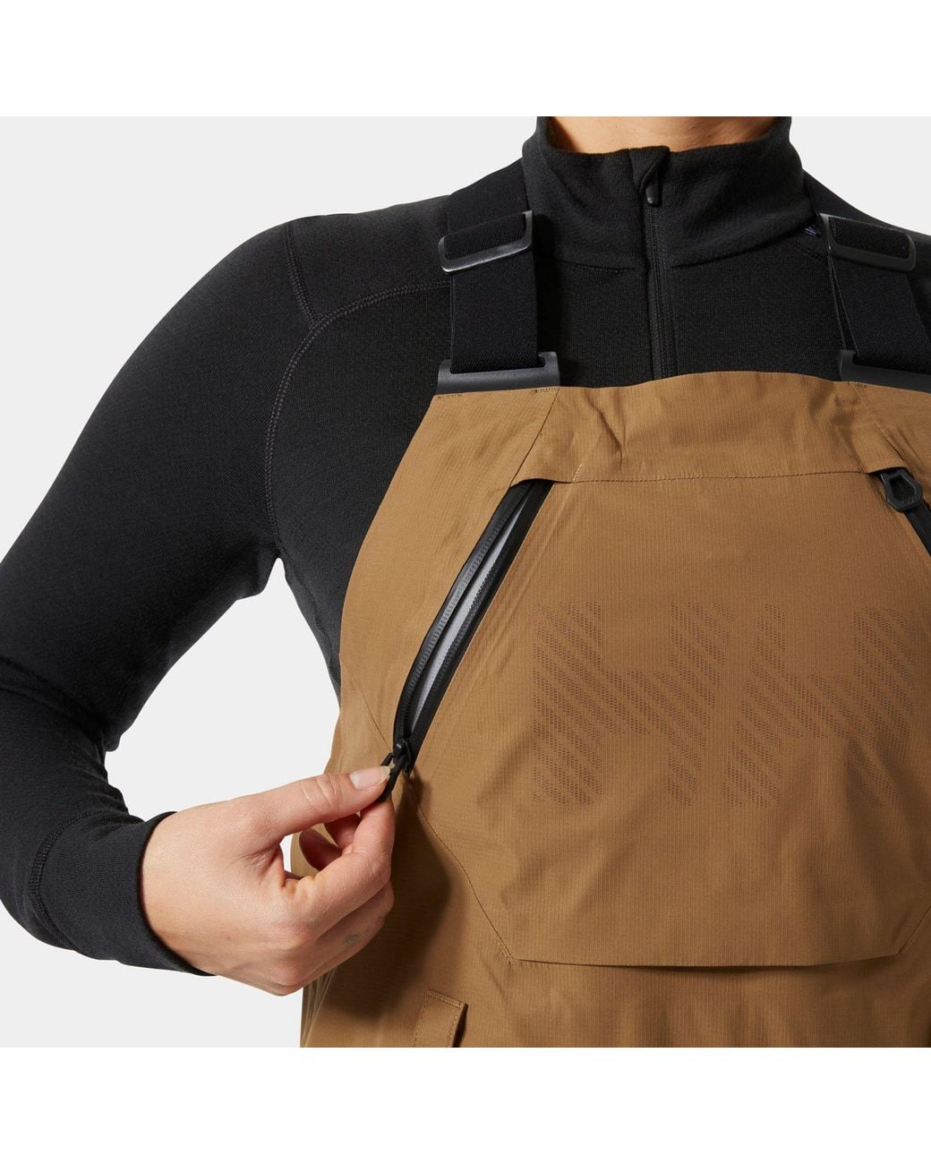 Helly Hansen Ridge Infinity Shell Bib Damen in Natural für Herren