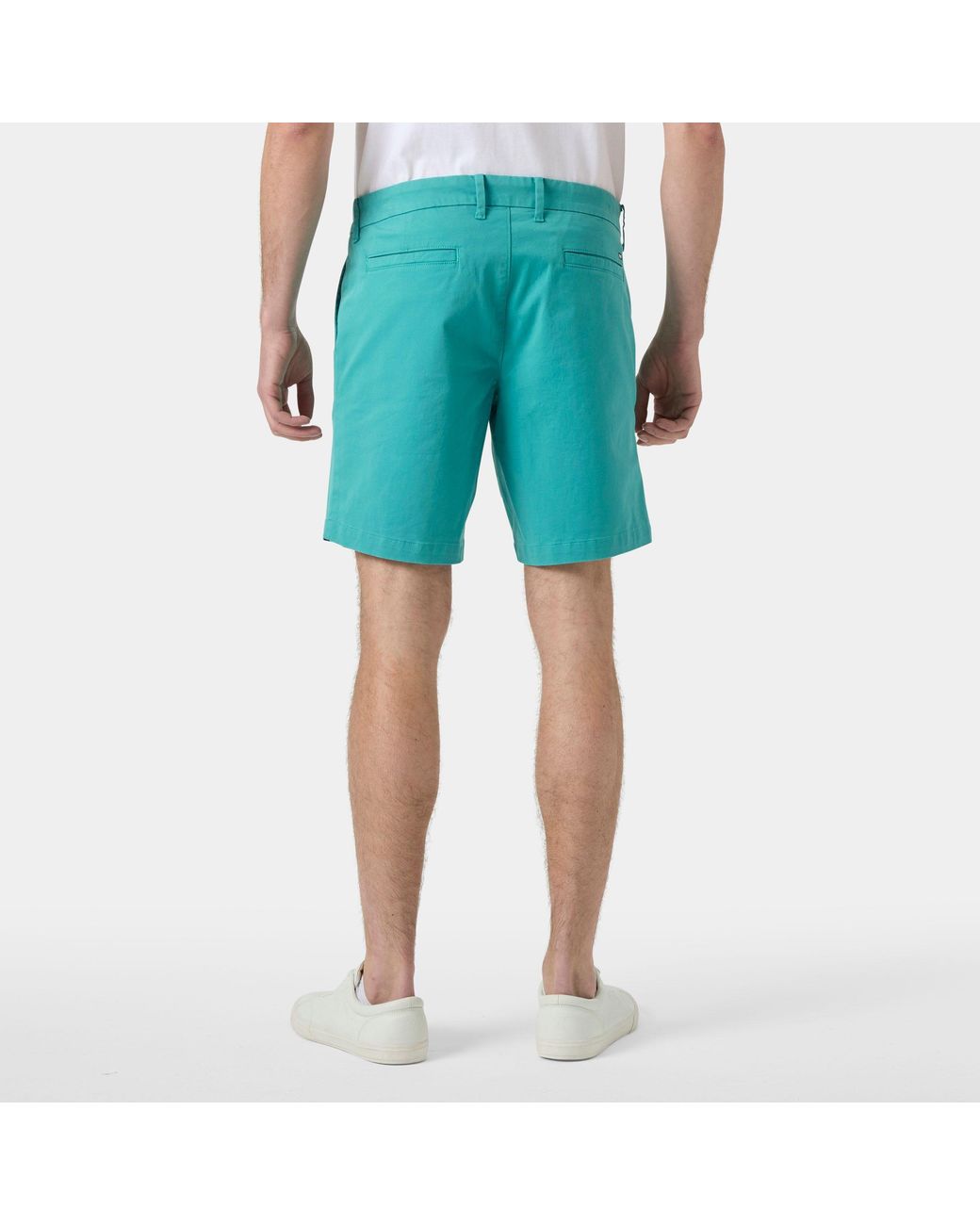 Helly Hansen Blue Bryggen Chino Shorts for men