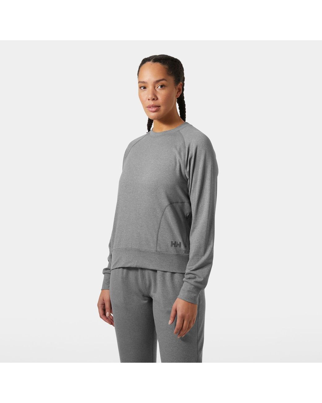Helly Hansen Gray Tyri Knit Crew Neck for men