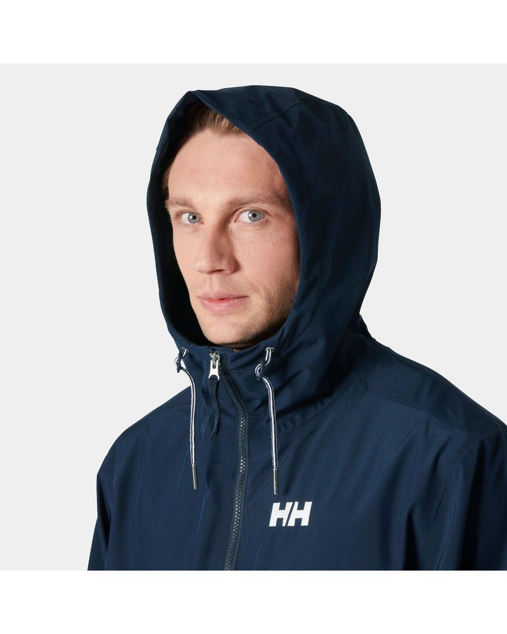 Helly Hansen Blue Helly-hansen Sandoy Rain Jacket for men