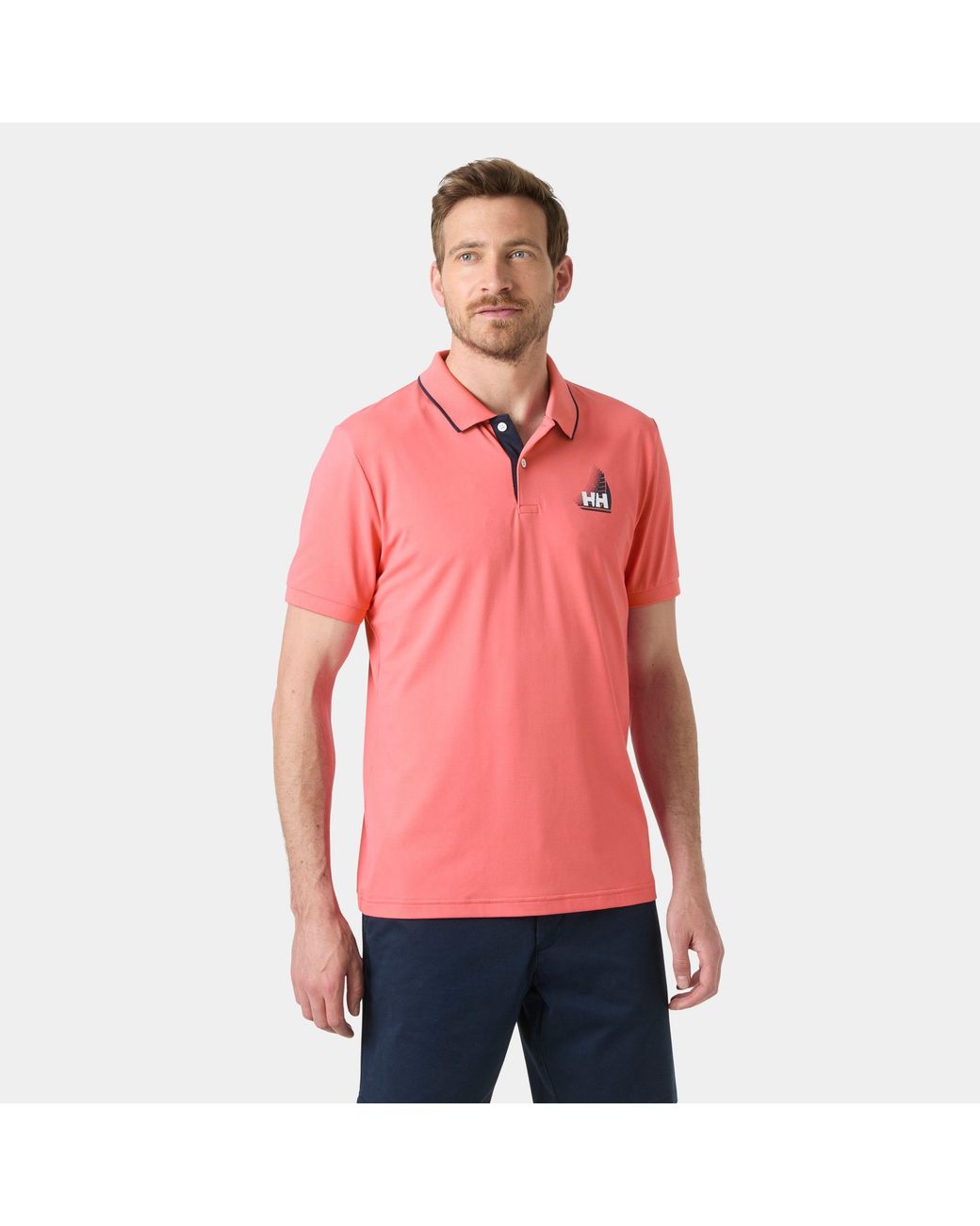Helly Hansen Red Hp Figari Polo for men