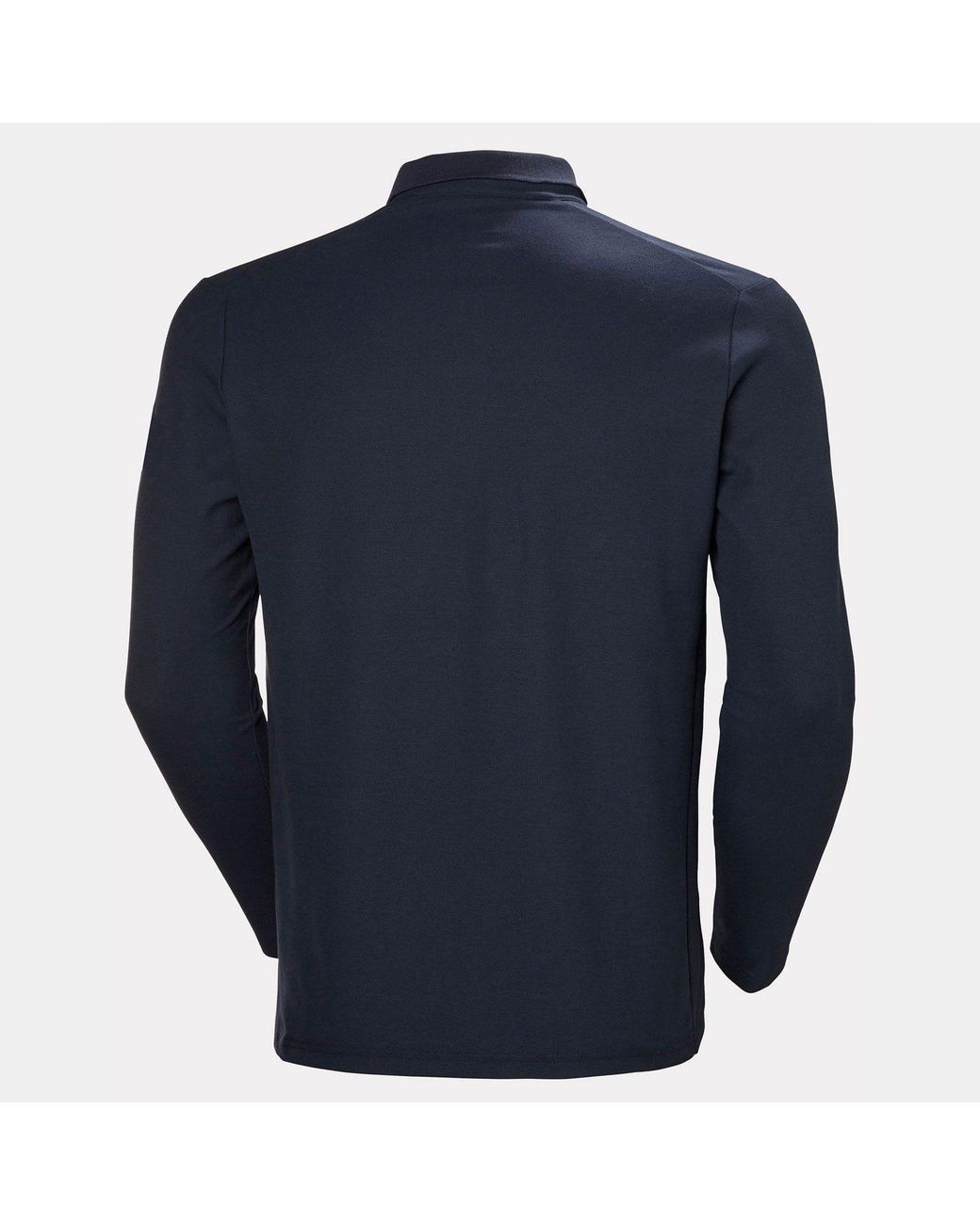 Helly Hansen White Crewline Long Sleaves Polo Shirt for men
