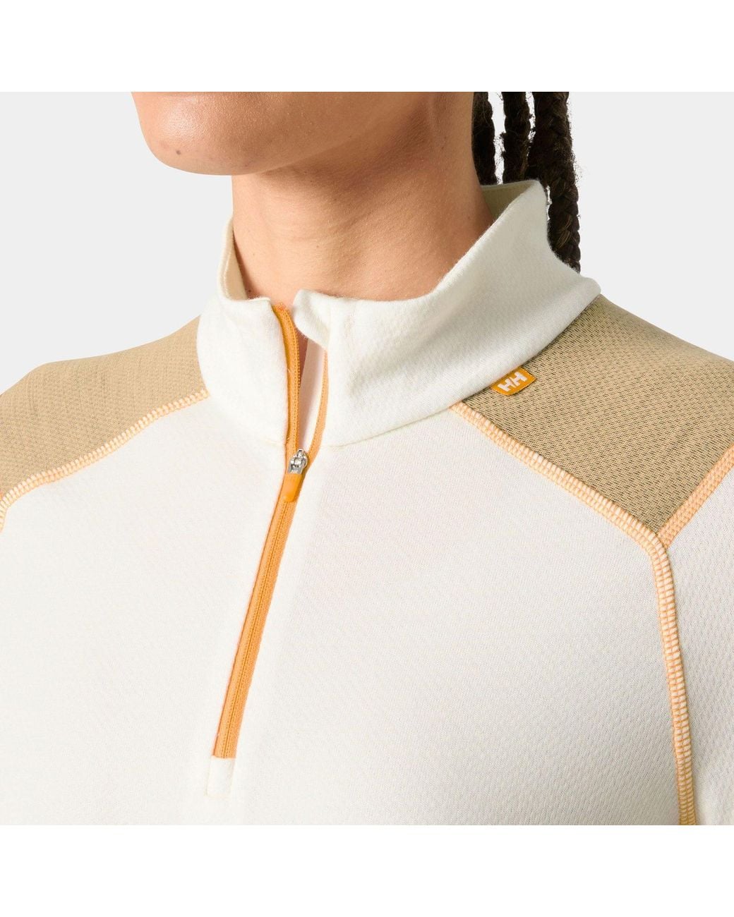 Helly Hansen Natural Lifa Merino Midweight 1/2 Zip Base Layer