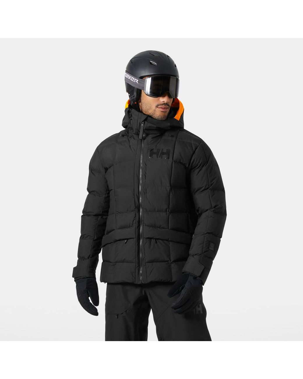 Helly Hansen Black Emiko Ridable Puffy Jacket for men