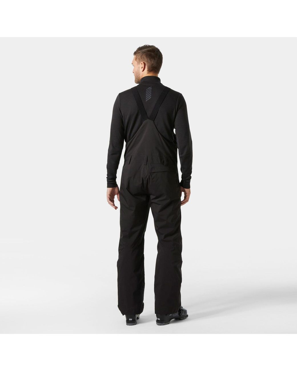 Helly Hansen Black Legendary Insulated Bib Pant for men
