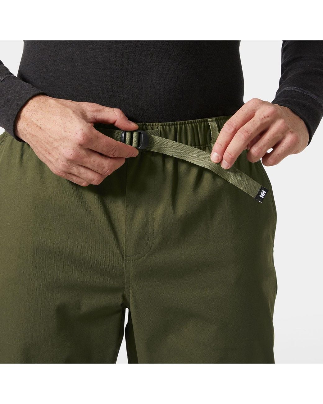 Helly Hansen Green Holmen Relaxed Trousers for men