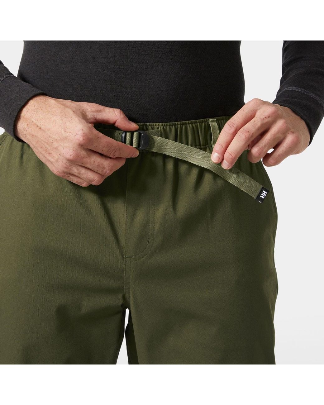 Helly Hansen Green Holmen Relaxed Trousers for men