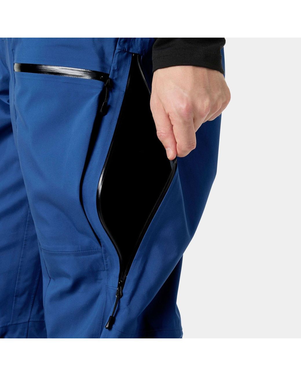 Helly Hansen Blue Verglas Bc Bib Shell Pants for men