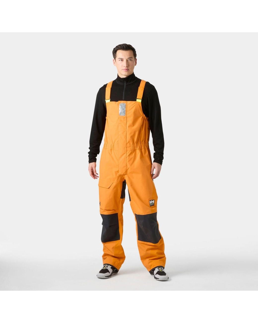 Pier 4.0 Bib di Helly Hansen in Orange da Uomo