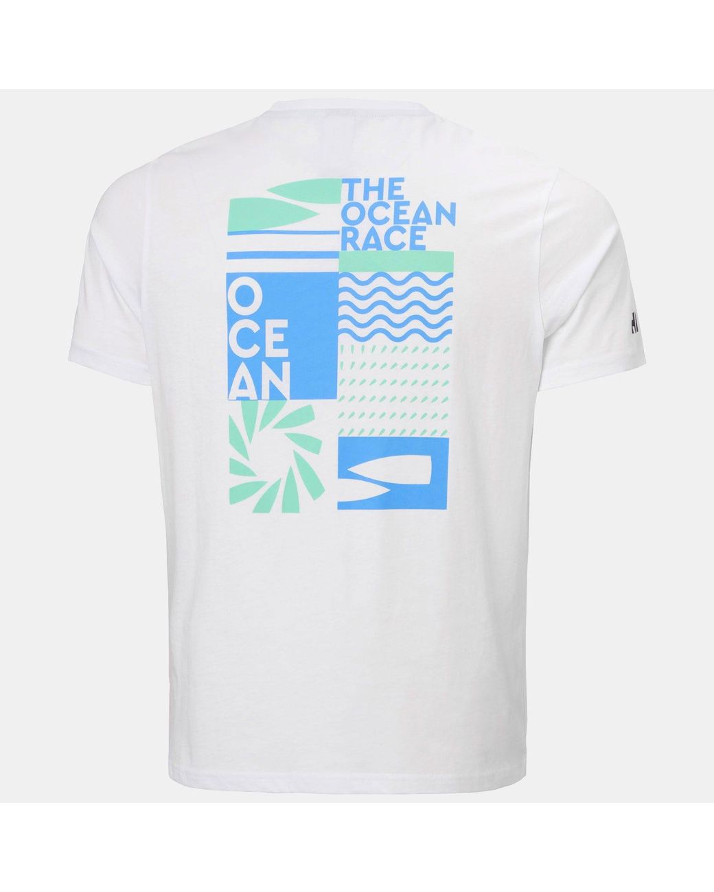 Helly Hansen White The Ocean Race T-Shirt 2.0 for men