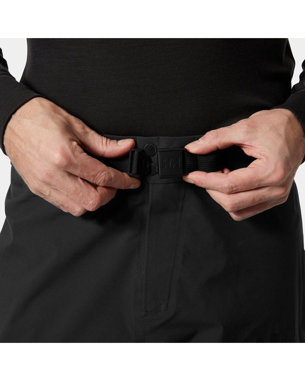 Helly Hansen Black Odin Backcountry Infinity Shell Trousers for men