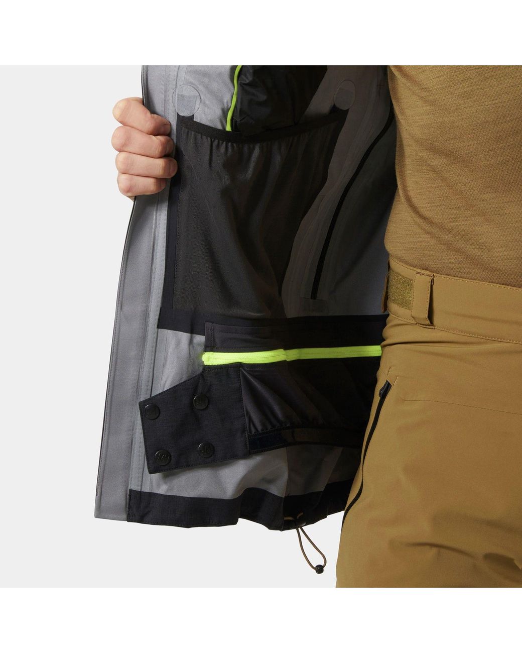 Helly Hansen Black Atlas Infinity H2Flow Shell for men