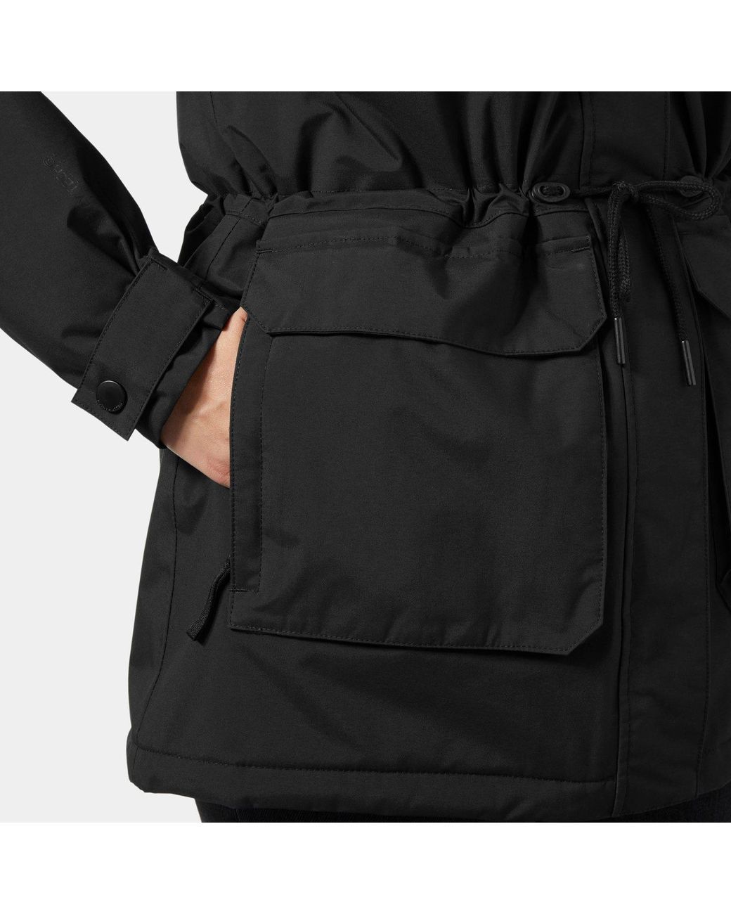 Helly Hansen Black Escape Insulated Parka